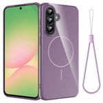 Samsung Galaxy M17 5G / F17 5G / A18 4G / A18 5G / A17 5G / A17 4G Magnetiskt skal TPU mobilbaksida med rem