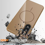 Samsung Galaxy M17 5G / F17 5G / A18 4G / A18 5G / A17 5G / A17 4G Magnetiskt skal TPU mobilbaksida med rem