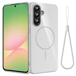 Samsung Galaxy M17 5G / F17 5G / A18 4G / A18 5G / A17 5G / A17 4G Magnetiskt skal TPU mobilbaksida med rem