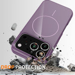 For iPhone 18 Pro / 17 Pro Magnetic Case Compatible with MagSafe TPU Phone Back Cover with Lanyard