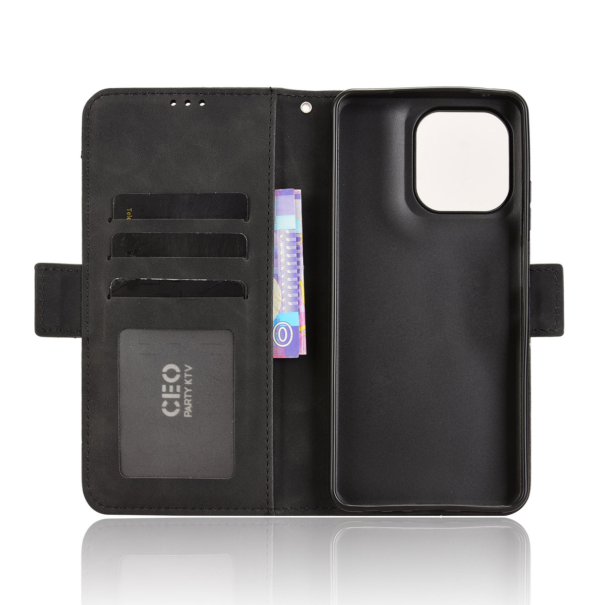 For Motorola Moto G56 5G Leather Case Phone Wallet Cover with Multiple Card Slots
