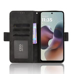 For Motorola Moto G56 5G Leather Case Phone Wallet Cover with Multiple Card Slots