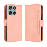 For Motorola Moto G56 5G Leather Case Phone Wallet Cover with Multiple Card Slots