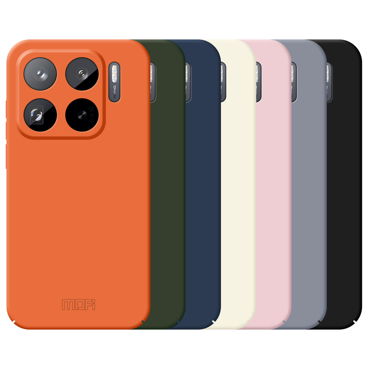 MOFI-mobilcover til Xiaomi 15S Pro, JK Qin-serien, Skin-Touch, mat, fingeraftryksbestandig bagside