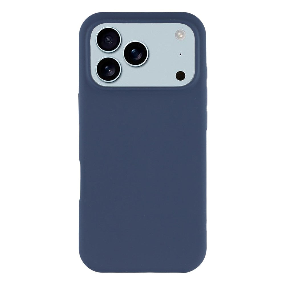 For iPhone 18 Pro / 17 Pro Case Solid Silicone Shockproof Phone Back Cover