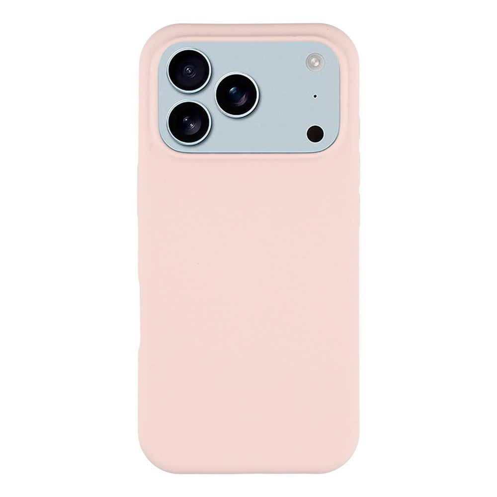 For iPhone 18 Pro / 17 Pro Case Solid Silicone Shockproof Phone Back Cover