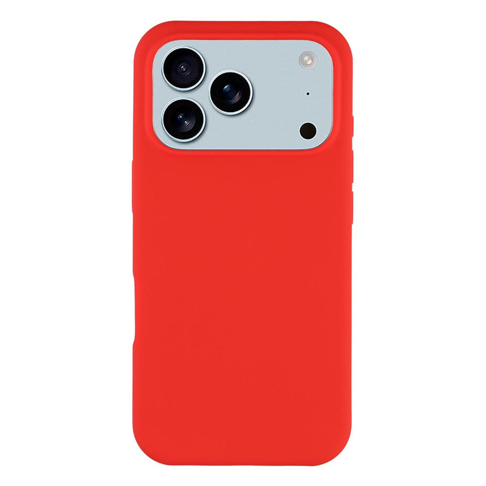 For iPhone 18 Pro / 17 Pro Case Solid Silicone Shockproof Phone Back Cover