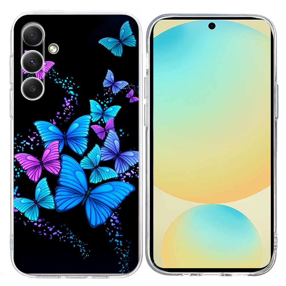 Samsung Galaxy A18 5G / A18 4G / A17 5G / A17 4G / A26 5G skal mönstertryck stötsäkert mjukt TPU mobilskal