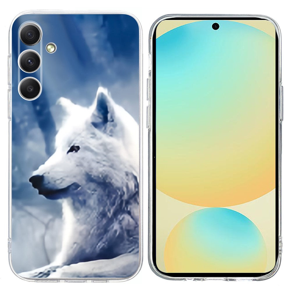 Samsung Galaxy A18 5G / A18 4G / A17 5G / A17 4G / A26 5G skal mönstertryck stötsäkert mjukt TPU mobilskal