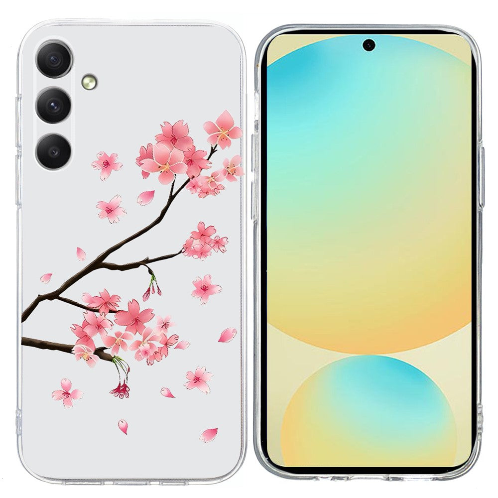 Samsung Galaxy A18 5G / A18 4G / A17 5G / A17 4G / A26 5G skal mönstertryck stötsäkert mjukt TPU mobilskal