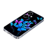 Til Samsung Galaxy A08 5G / A08 4G / A07 4G cover mønsterprint stødsikkert blødt TPU telefoncover