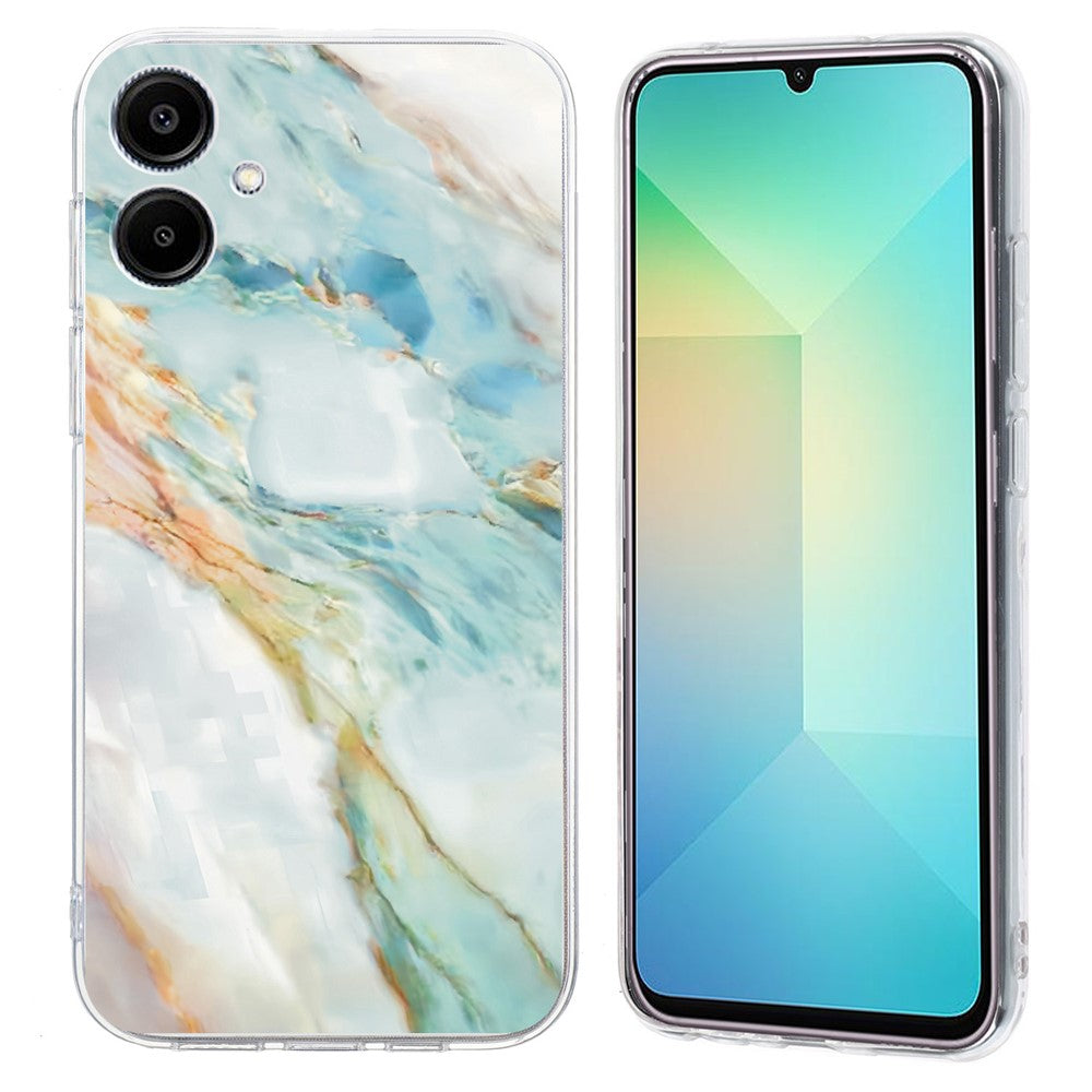 Til Samsung Galaxy A08 5G / A08 4G / A07 4G cover mønsterprint stødsikkert blødt TPU telefoncover