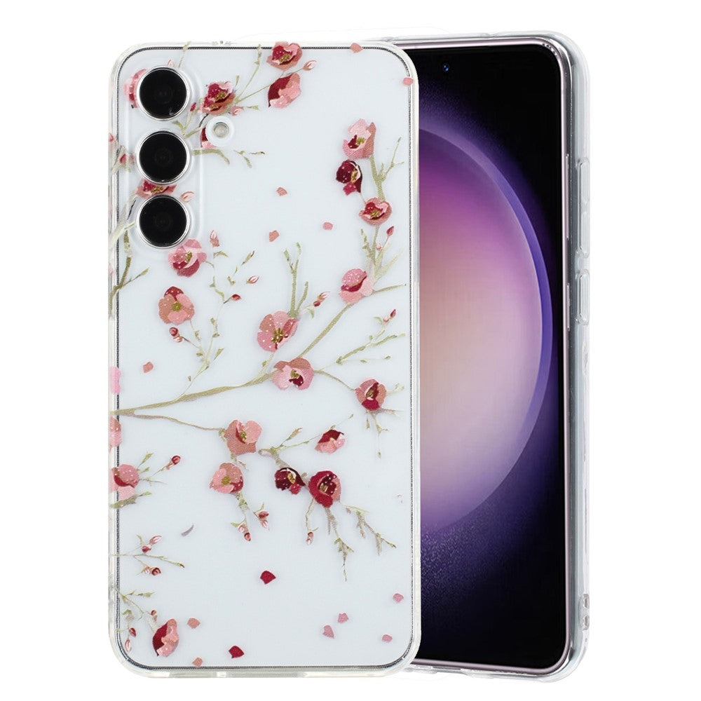 Samsung Galaxy A18 5G / A18 4G / A17 5G / A17 4G / A26 5G skal mjukt TPU mobilbaksida mönster tryck