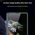 GKK til Samsung Galaxy Z Fold7 5G-cover med klar skærmfilm, magnetisk hængsel og støttefod