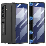 GKK til Samsung Galaxy Z Fold7 5G-cover med klar skærmfilm, magnetisk hængsel og støttefod