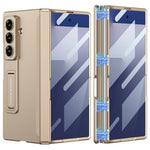 GKK til Samsung Galaxy Z Fold7 5G-cover med klar skærmfilm, magnetisk hængsel og støttefod
