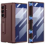 GKK til Samsung Galaxy Z Fold7 5G-cover med klar skærmfilm, magnetisk hængsel og støttefod