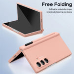 For Samsung Galaxy Z Fold7 5G Case Hinge Protection PC Phone Cover with Stylus / Stylus Slot