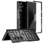 For Samsung Galaxy Z Fold7 5G Case Electroplating PC Phone Cover with Tempered Glass Film