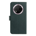 For Honor Magic7 Lite 5G / X9c 5G / X60 Pro 5G Case Wallet Stand Litchi Texture Genuine Cow Leather Flip Phone Cover