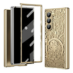 For Samsung Galaxy Z Fold7 5G Case Mechanical Legend Electroplating PC Phone Cover