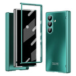 For Samsung Galaxy Z Fold7 5G Case Hard PC Shockproof Phone Cover with Front Screen Film
