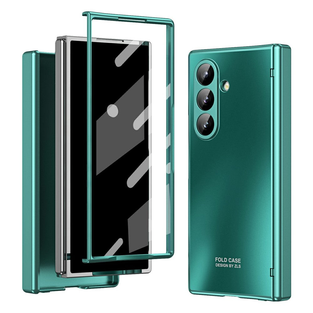 For Samsung Galaxy Z Fold7 5G Case Hard PC Shockproof Phone Cover with Front Screen Film