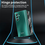 For Samsung Galaxy Z Fold7 5G Case Hard PC Shockproof Phone Cover with Front Screen Film