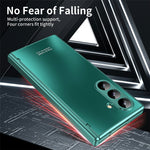For Samsung Galaxy Z Fold7 5G Case Hard PC Shockproof Phone Cover with Front Screen Film