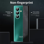For Samsung Galaxy Z Fold7 5G Case Hard PC Shockproof Phone Cover with Front Screen Film