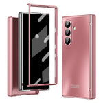 For Samsung Galaxy Z Fold7 5G Case Hard PC Shockproof Phone Cover with Front Screen Film