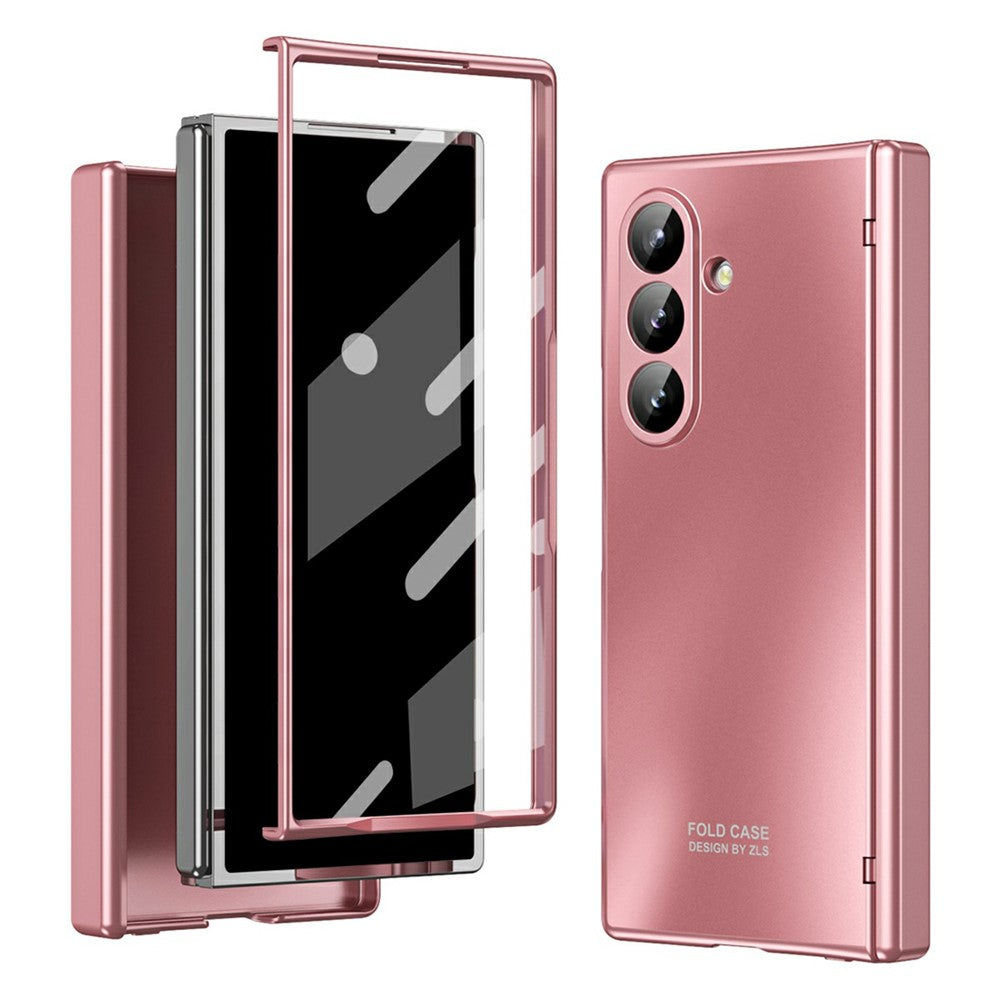 For Samsung Galaxy Z Fold7 5G Case Hard PC Shockproof Phone Cover with Front Screen Film