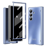 For Samsung Galaxy Z Fold7 5G Case Hard PC Shockproof Phone Cover with Front Screen Film