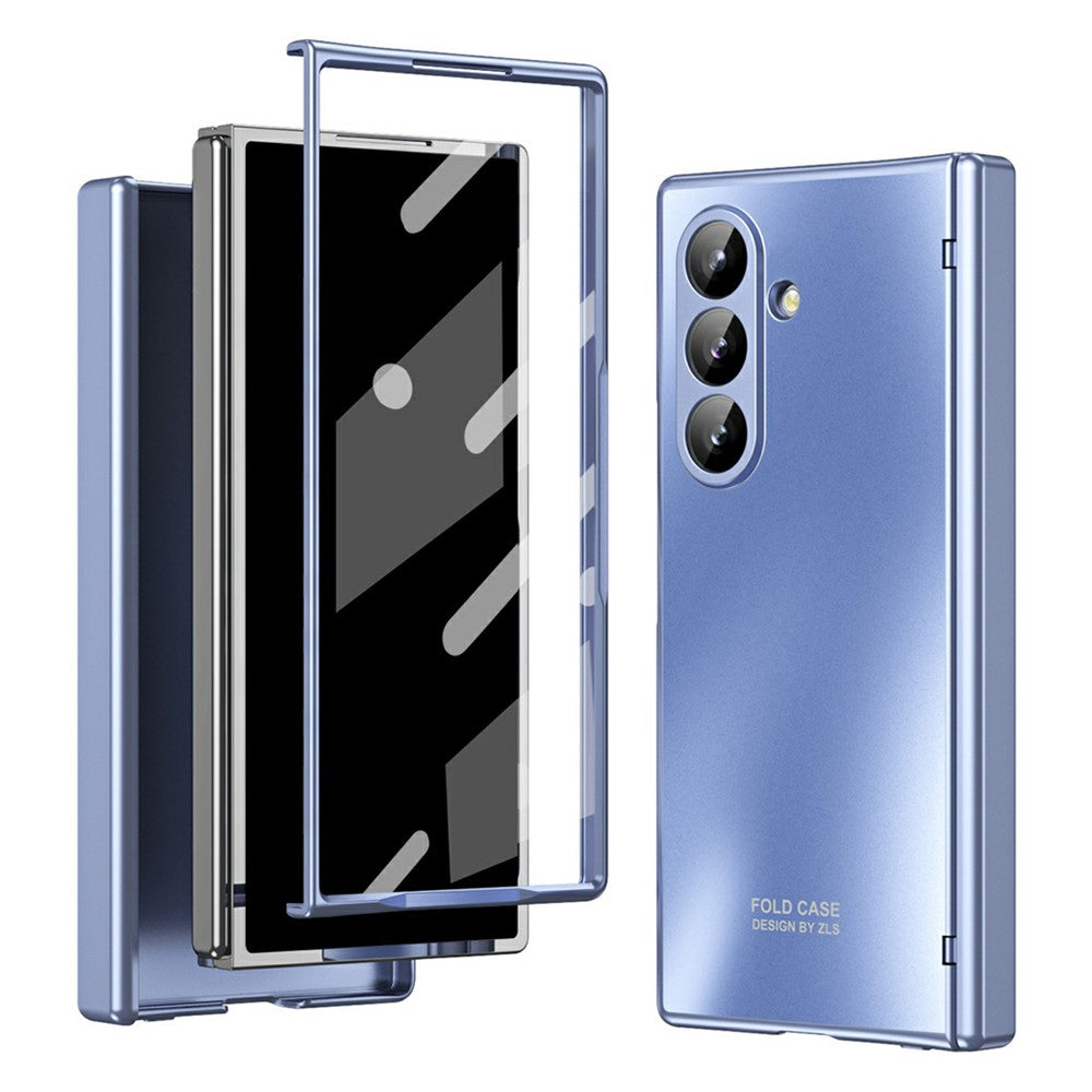 For Samsung Galaxy Z Fold7 5G Case Hard PC Shockproof Phone Cover with Front Screen Film