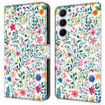 Samsung Galaxy A18 4G / A18 5G / A17 4G / A17 5G / A26 5G pungcover med trykt mønster, PU-læder og flipdesign