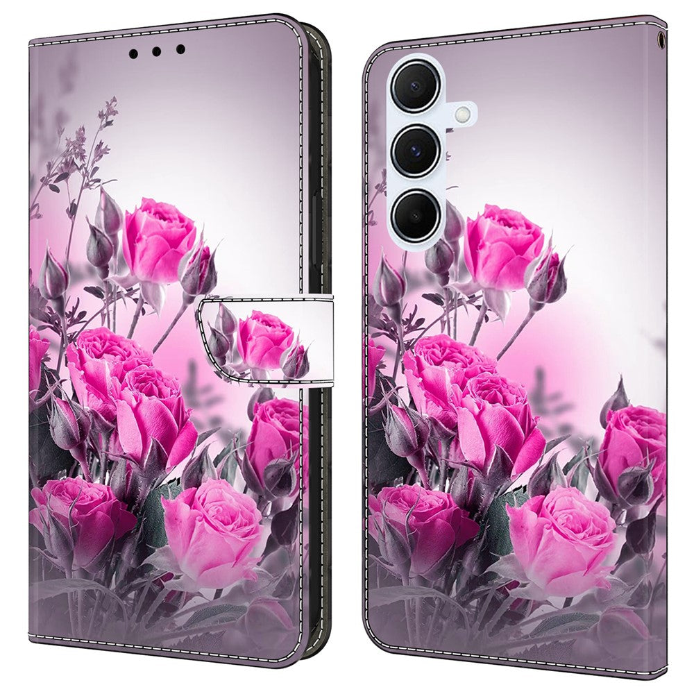 Til Samsung Galaxy A18 5G / A17 5G / A17 4G / A26 5G Etui Pung Stand Mønsterprint PU Læder Flip Telefoncover