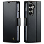 CASEME Til Samsung Galaxy Z Fold7 5G Cover 023 Series RFID-blokerende læderpung stativ telefoncover
