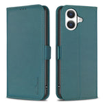 BINFEN COLOR til iPhone 17 etui BF31 PU-læder flip-etui til telefonpung
