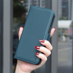 BINFEN COLOR til iPhone 17 etui BF31 PU-læder flip-etui til telefonpung
