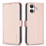 BINFEN COLOR til iPhone 17 etui BF31 PU-læder flip-etui til telefonpung