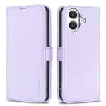 BINFEN COLOR til iPhone 17 etui BF31 PU-læder flip-etui til telefonpung