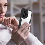 For Honor 400 Pro 5G (Global) Cover i Akryl + TPU, Gennemsigtig Telefoncover med PET Skærmfilm