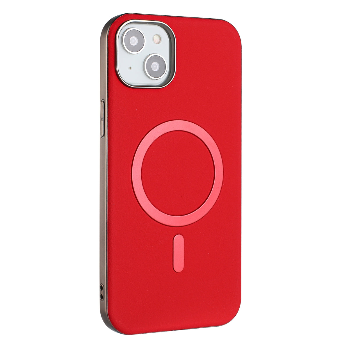 BINFEN COLOR For iPhone 14 Pro Max Case  BF40 Compatible with MagSafe Electroplated PU + TPU Phone Back Cover