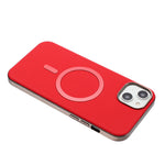 BINFEN COLOR For iPhone 14 Pro Max Case  BF40 Compatible with MagSafe Electroplated PU + TPU Phone Back Cover