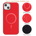 BINFEN COLOR For iPhone 14 Pro Max Case  BF40 Compatible with MagSafe Electroplated PU + TPU Phone Back Cover