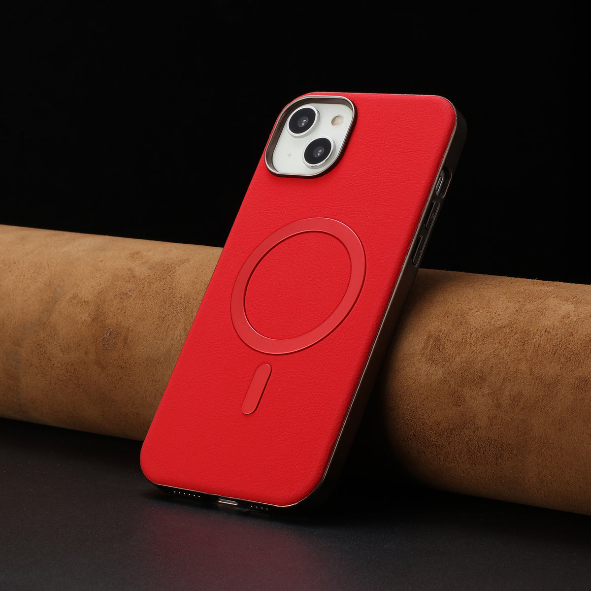 BINFEN COLOR For iPhone 14 Pro Max Case  BF40 Compatible with MagSafe Electroplated PU + TPU Phone Back Cover