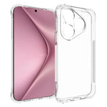 WANLONFENG För Huawei Pura 80 TPU-skal WL2-serien 2.0mm mobilskydd med 2 st. härdat glasfilm