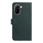 For Xiaomi Redmi A5 NFC (EU) (173.45mm) Case Wallet Stand Litchi Texture Genuine Cow Leather Flip Phone Cover