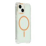 Til iPhone 15 Magnetisk Cover med Snor Faldsikker TPU + PC Telefon Bagcover