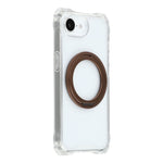 Til iPhone 17e / 16e Magnetisk cover med ringholder TPU + PC telefoncover med snor